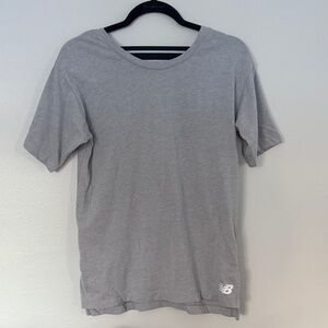 New Balance Heather Gray Short Sleeve Tee